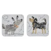 Dog Days Coasters - Set of 4