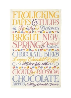 Easter Toast Mini Eggs Tea Towel