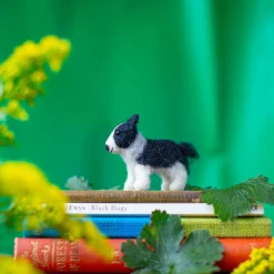 Felt Collie Dog