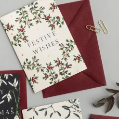 Festive Wishes - 'Merry Nouveau' Card