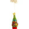 Festooned Christmas Tree Felt Decoration