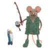 Fishing Felt Mouse