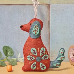 Folk Dog Felt Craft Mini Kit