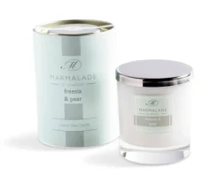 Freesia & Pear Glass Candle