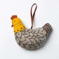 French Hen Felt Craft Mini Kit