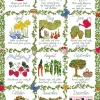Gardener's Calendar Tea Towel