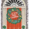 Georgian Front Door Recycled Cotton Tea Towel