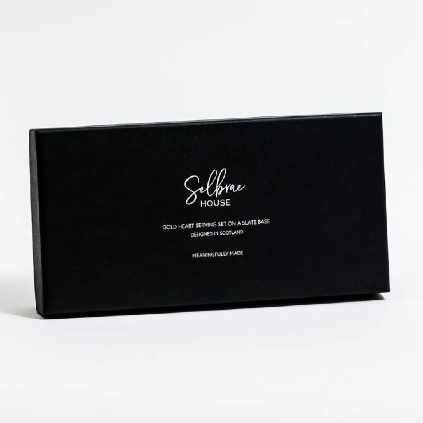 Gold Heart Serving Set