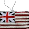 Grand Union Sparkly Flag Decoration