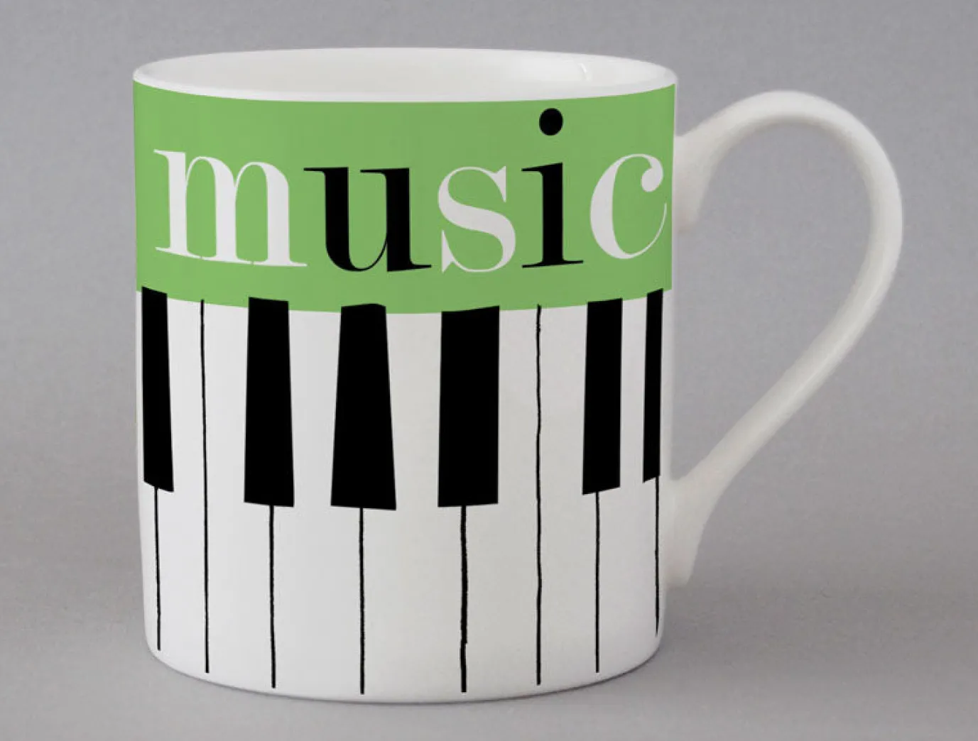 Graphic Piano Mug