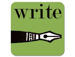Graphic Write Coaster