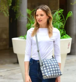 Grey Spot Logan Bag