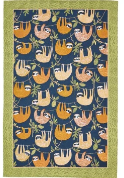 Hanging Around Cotton Tea Towel