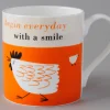 Happiness Chicken Orange Mug