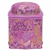 Haveli Garden Plum Songbird Dome Lid Wavy Caddy