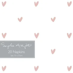 Hearts Paper Napkins