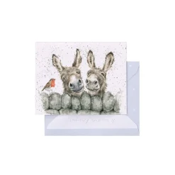 'Hee Haw' Donkey Gift Enclosure Card