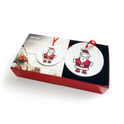 Herdy Limited Edition China Christmas Tree Decorations (Set of 6)