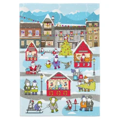 Herdy Limited Edition Christmas Tea Towel