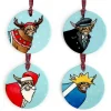 Highland Cow Ceramic Tree Decorations