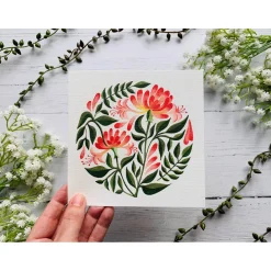 Honeysuckle Greeting Card