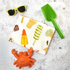 Ice Cream Tea Towel by Corinne Alexander