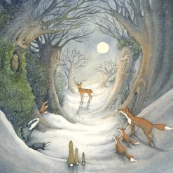 In The Bleak Mid-Winter Greeting Card