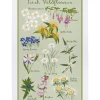 Irish Wildflowers Tea Towel