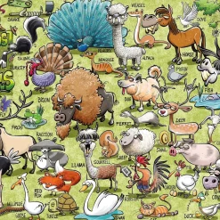 It's Just.....Farm Animals! 1000 Piece Jigsaw Puzzle
