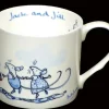 Jack & Jill Blue Mug