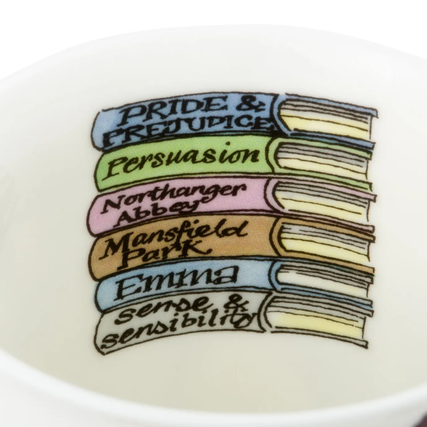 Jane Austen Characters Mug Boxed