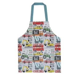 Just Keep Trucking PVC Kids Apron