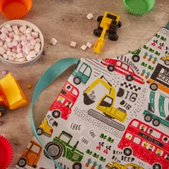 Just Keep Trucking PVC Kids Apron