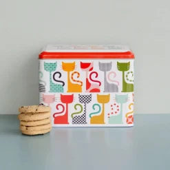 Kate Rhees Cats Large Hinged Caddy