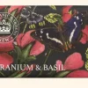 Kew Gardens Geranium & Basil Soap
