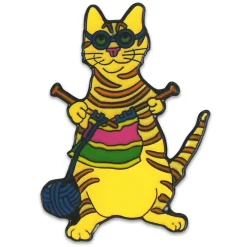 Kittens in Mittens Enamel Pin in a Tin