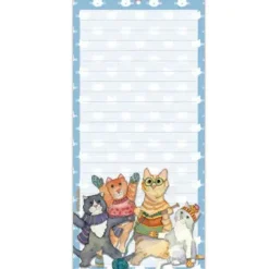 Kittens in Mittens Lined Magnetic Pad