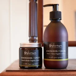 Lemongrass & Ginger Hand & Body Organic Cream