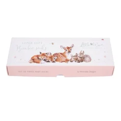 'Little Forest' Woodland Animals Baby Socks Set