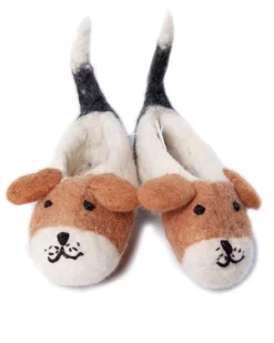 Little Puppy Felt Baby Booties