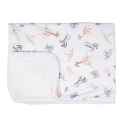 'Little Savannah' African Animals Baby Blanket