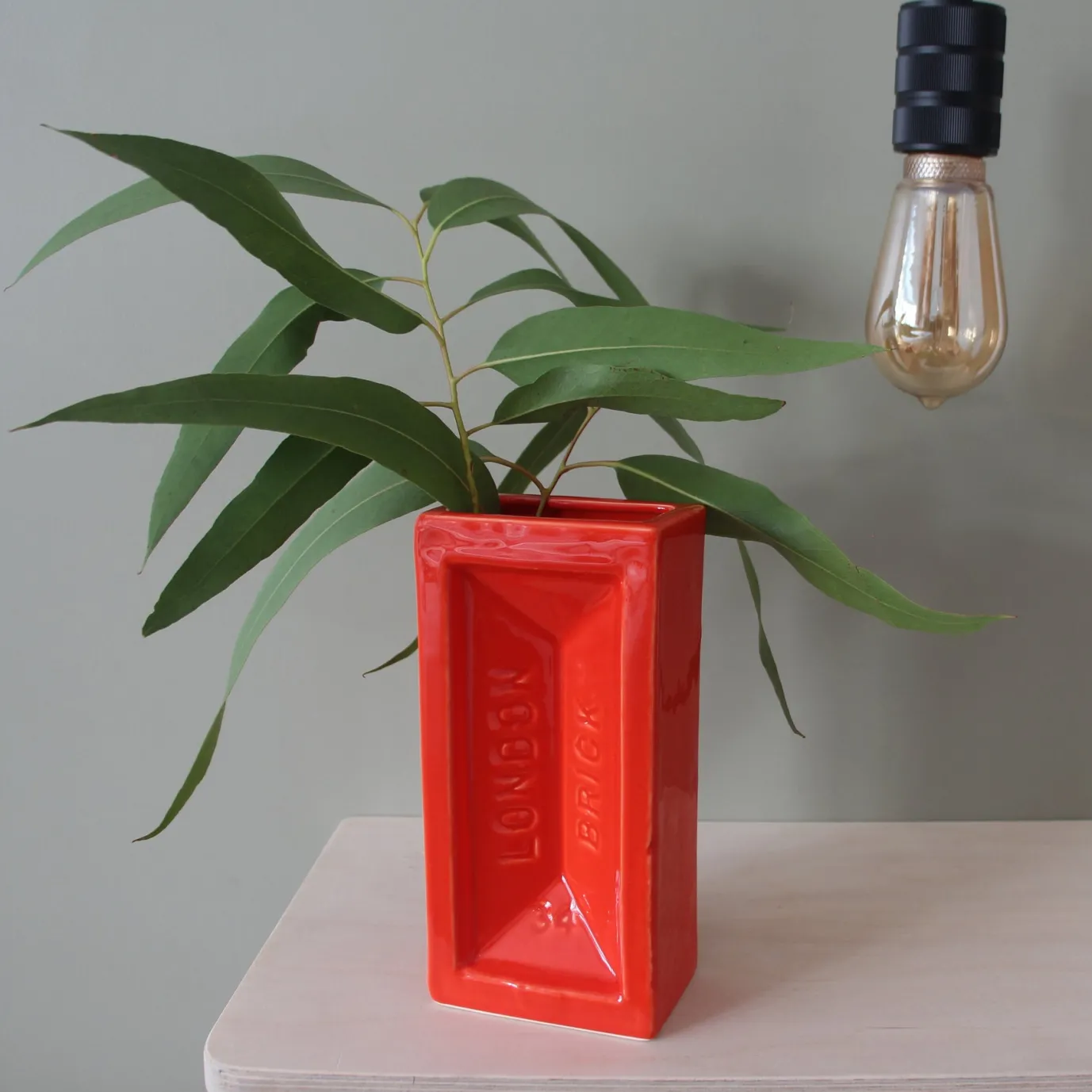 London Brick Vase