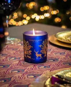 Midnight Woods Large Glass Candle