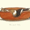Mr & Mrs Greetings Card