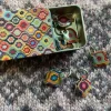 Mystical Lanterns Set of 6 Stitch Markers in a Pocket Tin