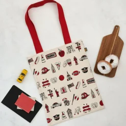 New York New York Canvas Tote Bag