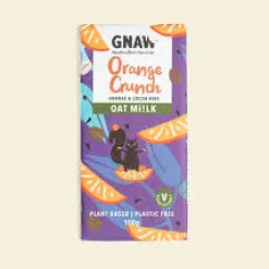 Oat Mi!lk Orange Crunch Chocolate Bar