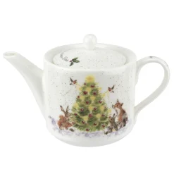 'Oh Christmas Tree' Fine Bone China Teapot