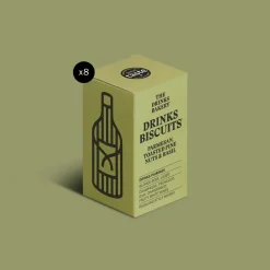 Parmesan, Toasted Pine Nuts and Basil Drinks Biscuits 36g