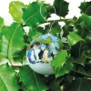 Penguin Hand-painted Glass Bauble